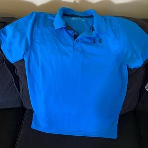 Boys under armour polo shirt